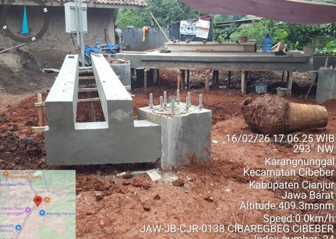 Diduga Belum Kantongi IMB/PBG, Pembangunan Tower di Karang Nunggal Cibeber Disorot Warga CIANJUR