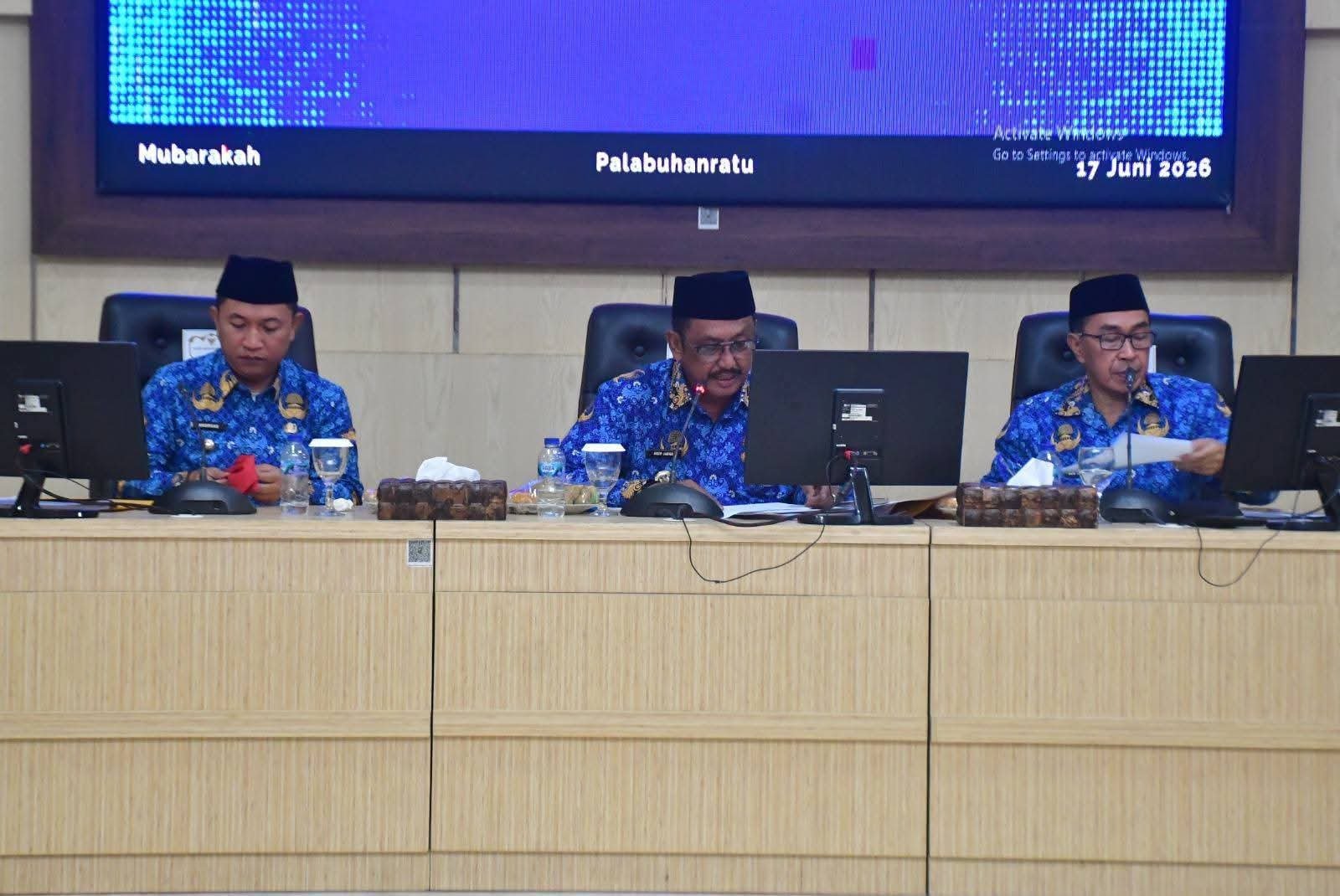 BUPATI SUKABUMI PIMPIN RAPAT DINAS, INI HAL PENTING DAN STRATEGIS YANG DI BAHAS