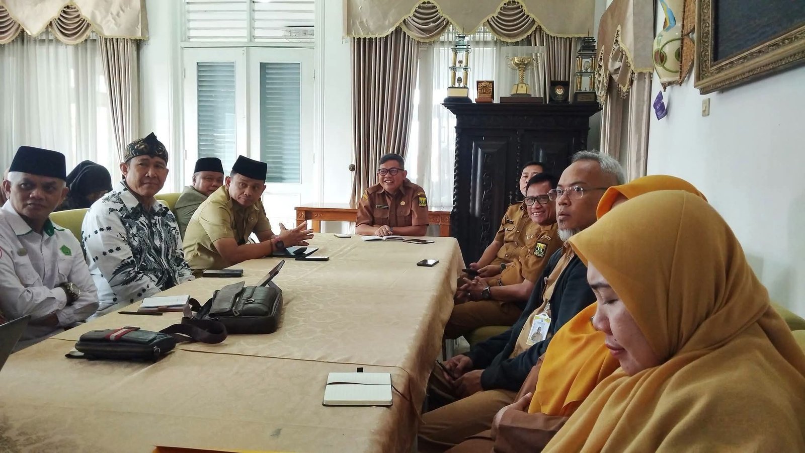 PEMKAB SUKABUMI MATANGKAN PERSIAPAN CAMP RELIGI MUBARAKAH  PEMUDA MASJID DUNIA KE 8