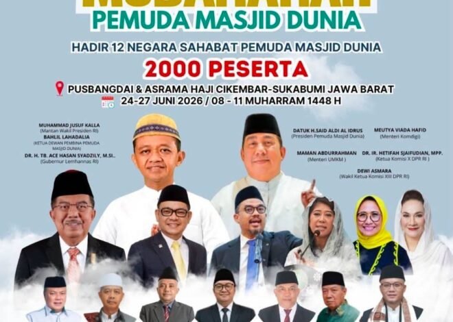 Camp Religi Mubarakah Pemuda Masjid Dunia Digelar di Cikembar, Hadirkan Peserta dari 12 Negara